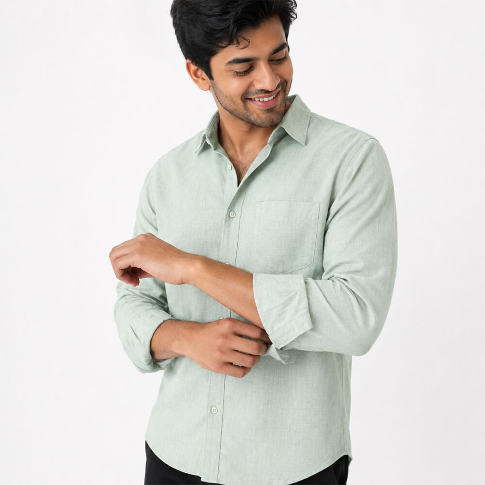 Light Green Linen